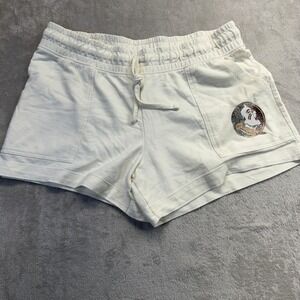 Florida State University FSU Shorts Womens Medium Rivalry Threads Cream‎ Noles